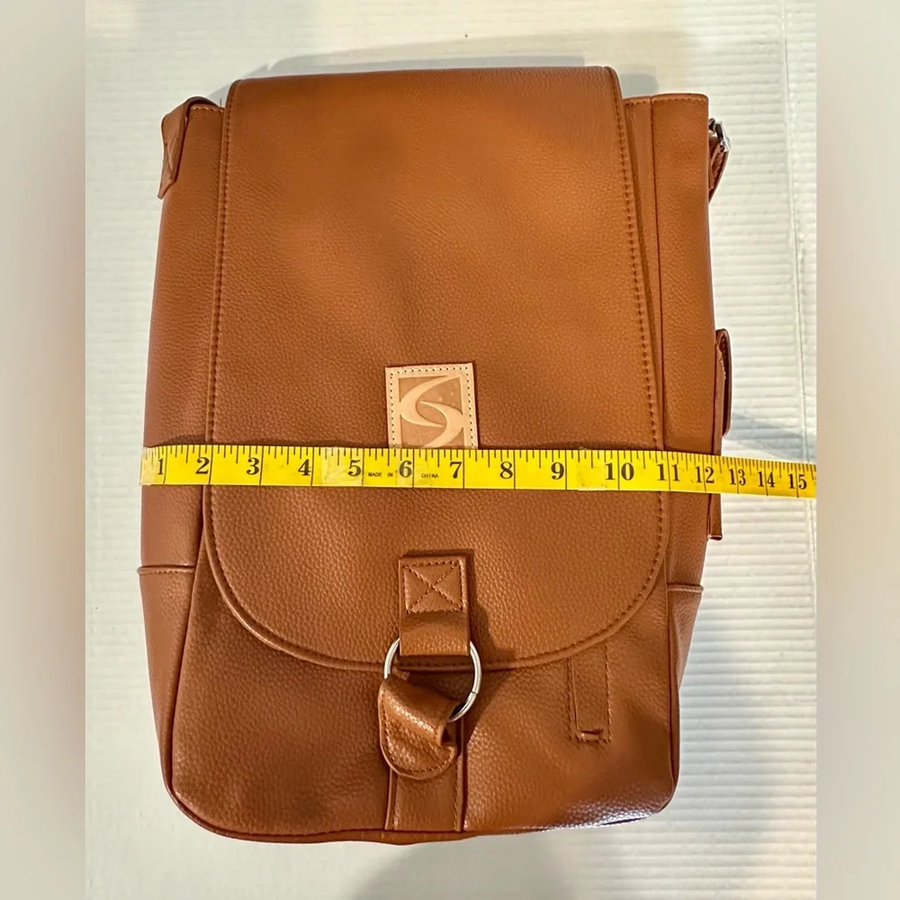 Primewear Vino‎ Two Bottle Leather Wine Tote Brown (NO Corkscrew Included) NWT